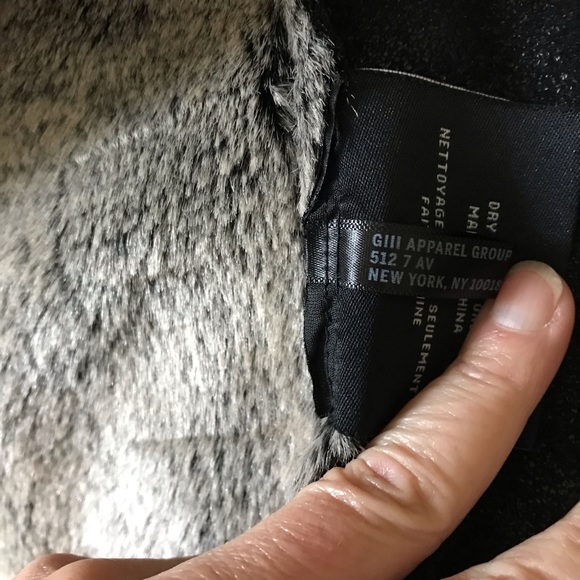 Marc New York by Andrew Marc Women's Black Faux Sherpa Vest Size Small - Picture 12 of 12